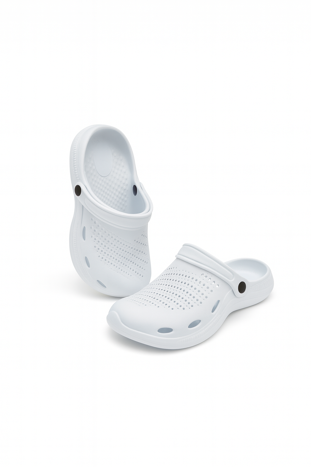 Classic Clogs for Men Pearl White