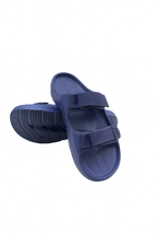 Twin Double Strap Sandals for Men Navy Blue