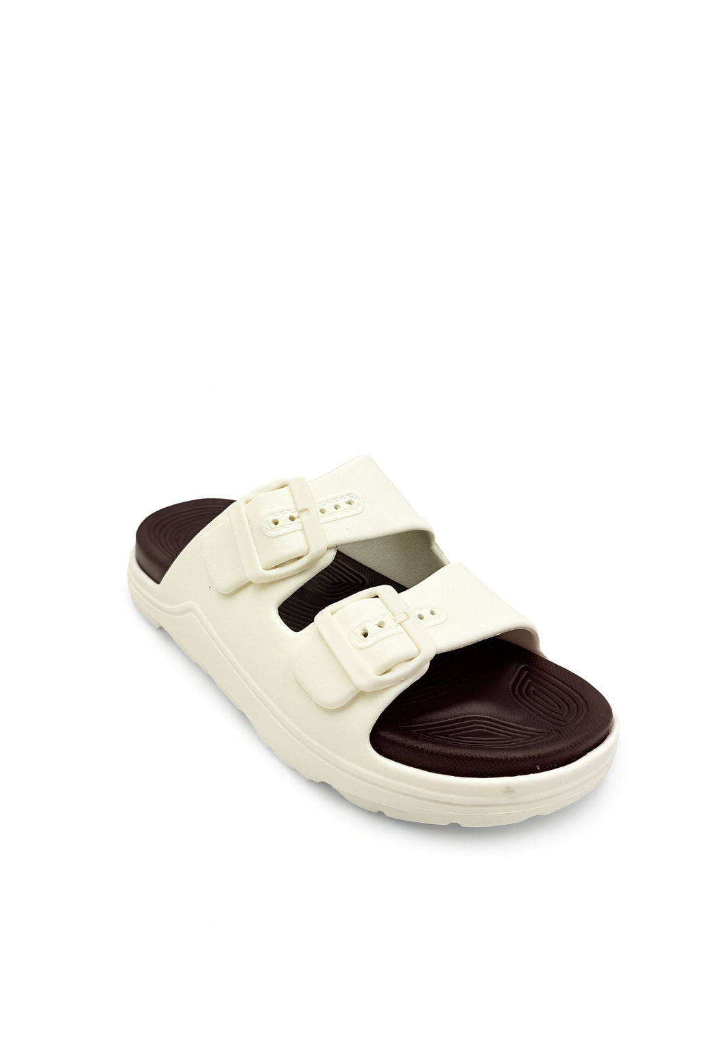 Stag Sandals for Men Pearl White