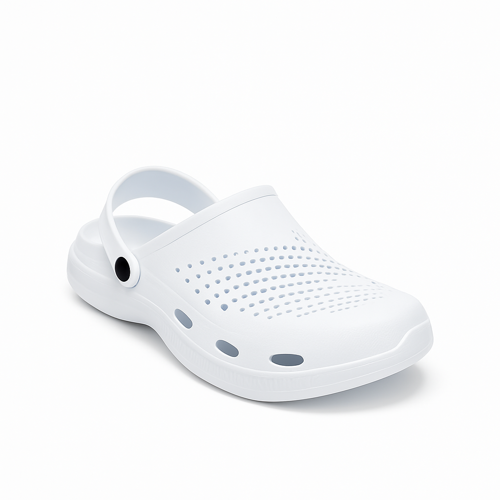 Classic Clogs for Men Pearl White