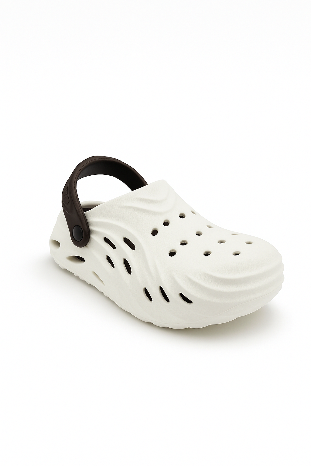 Wave Clogs for Men Pearl White