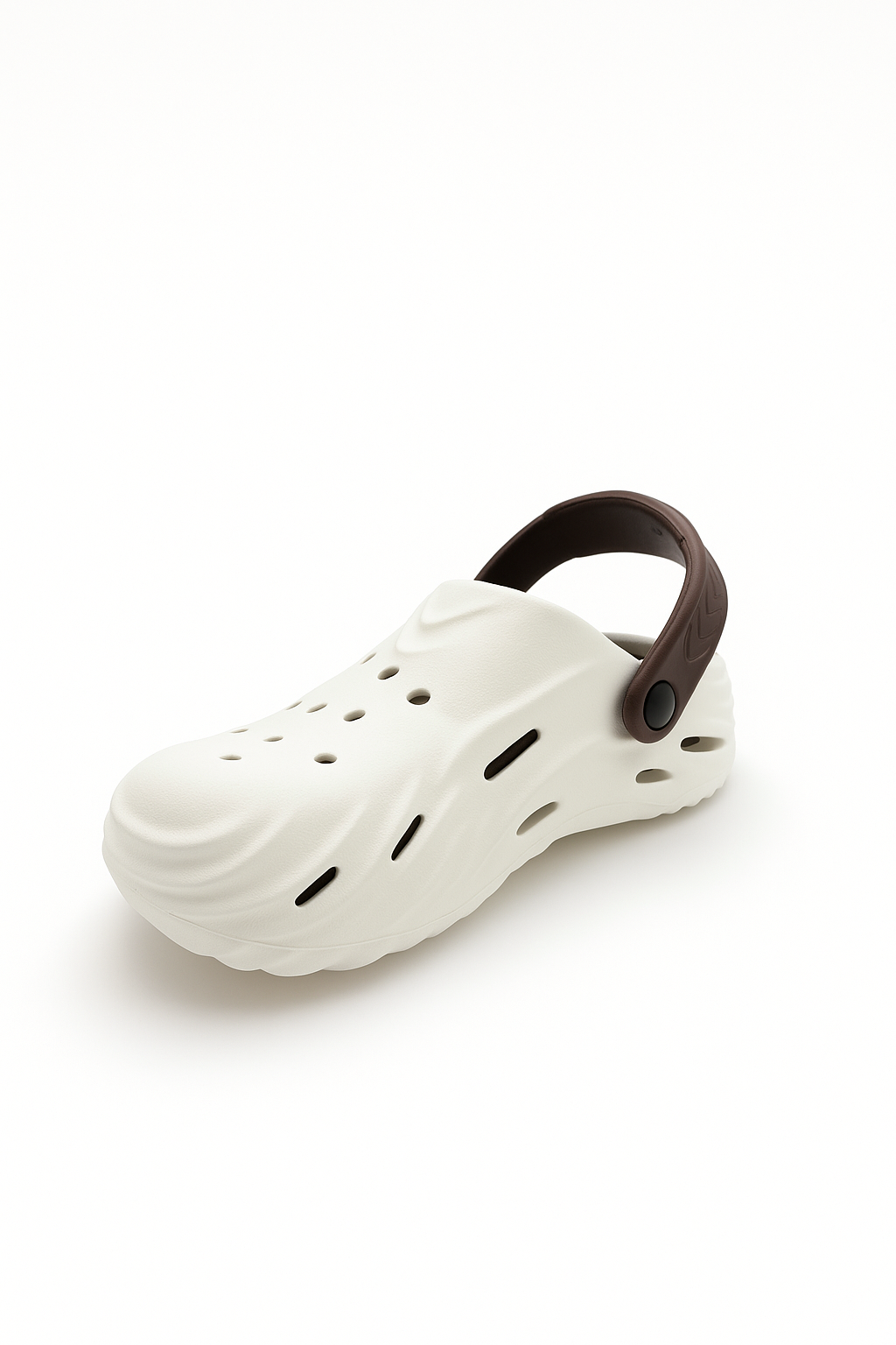 Wave Clogs for Men Pearl White
