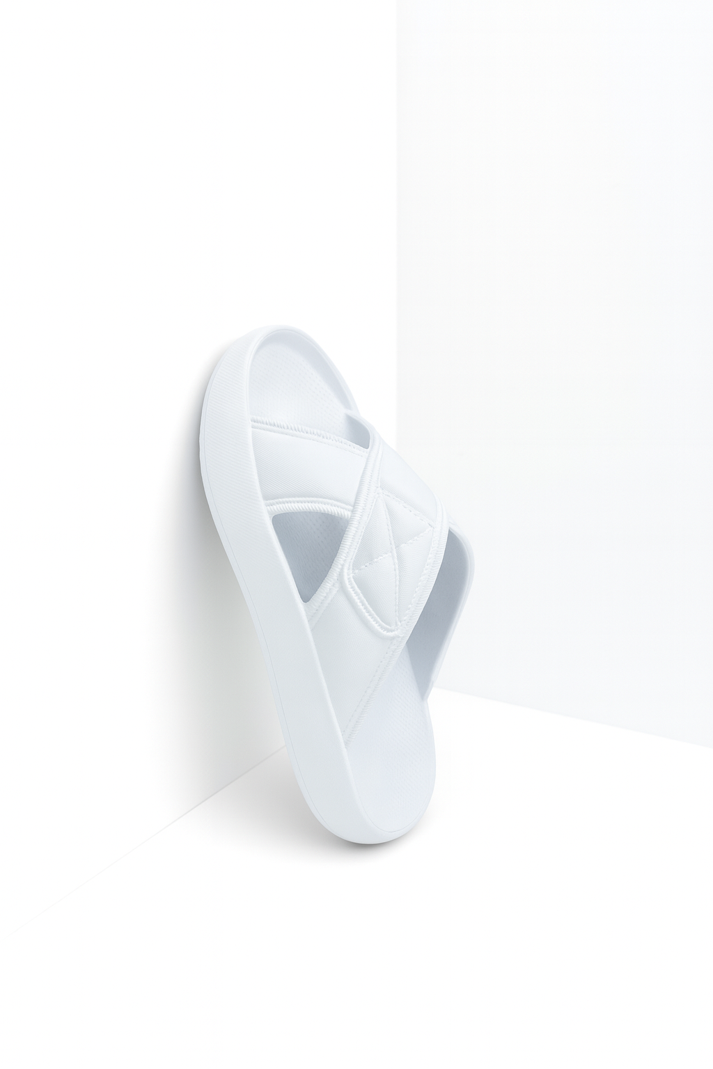 Echo Men Sliders Pearl White