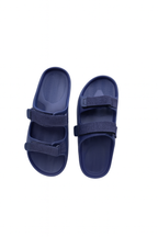 Twin Double Strap Sandals for Men Navy Blue