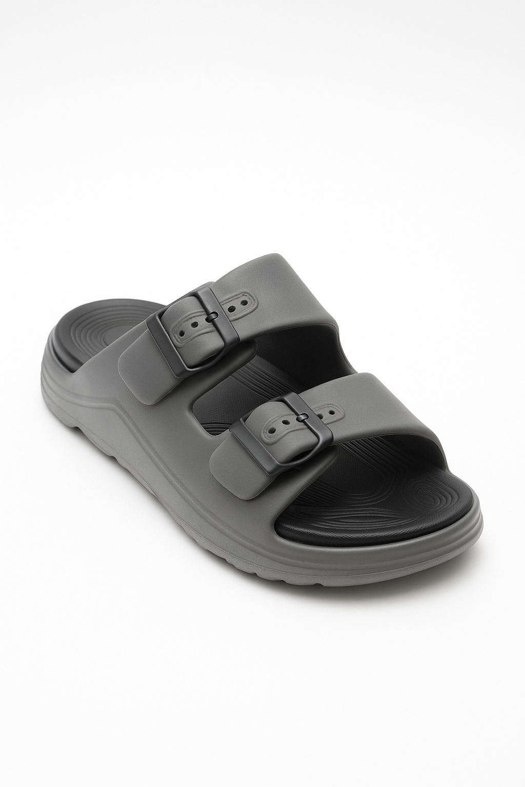 Stag Sandals for Men Smoke Grey