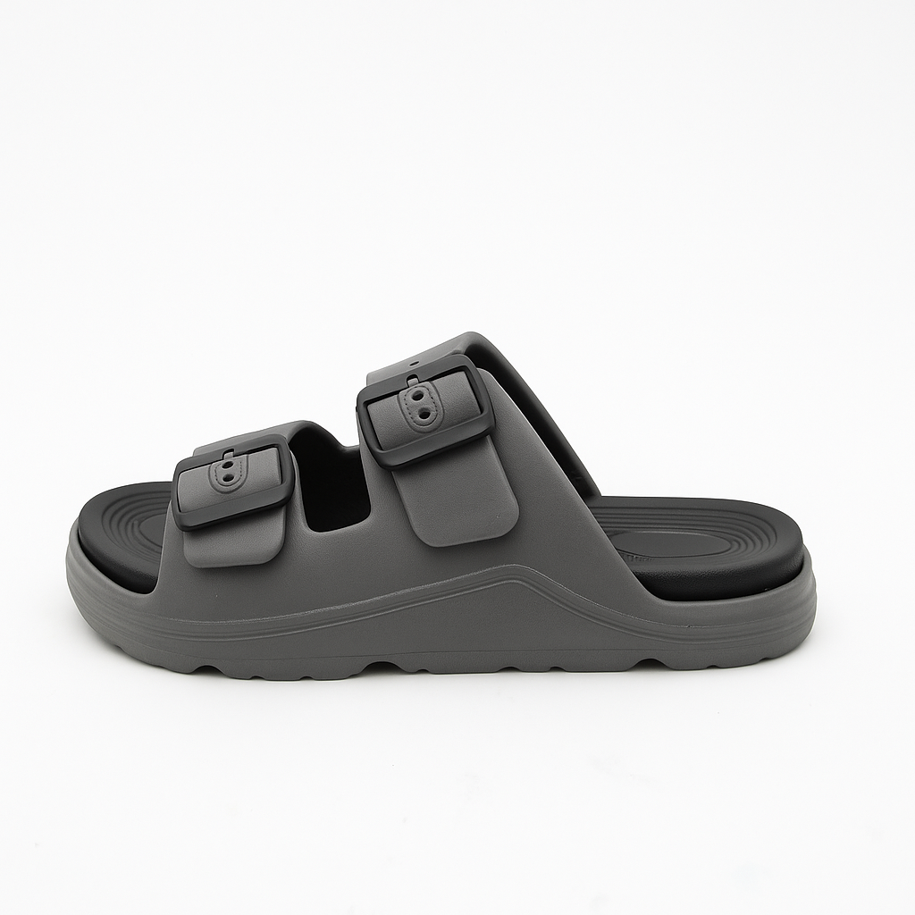 Stag Sandals for Men Smoke Grey