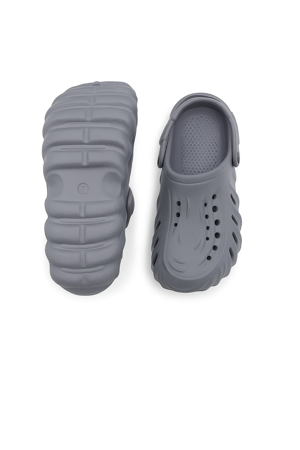 Mule Clogs for Men Smoke Grey