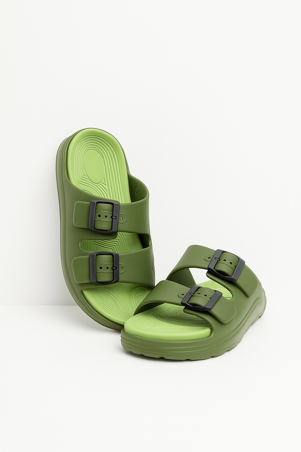 Stag Sandals for Men Olive
