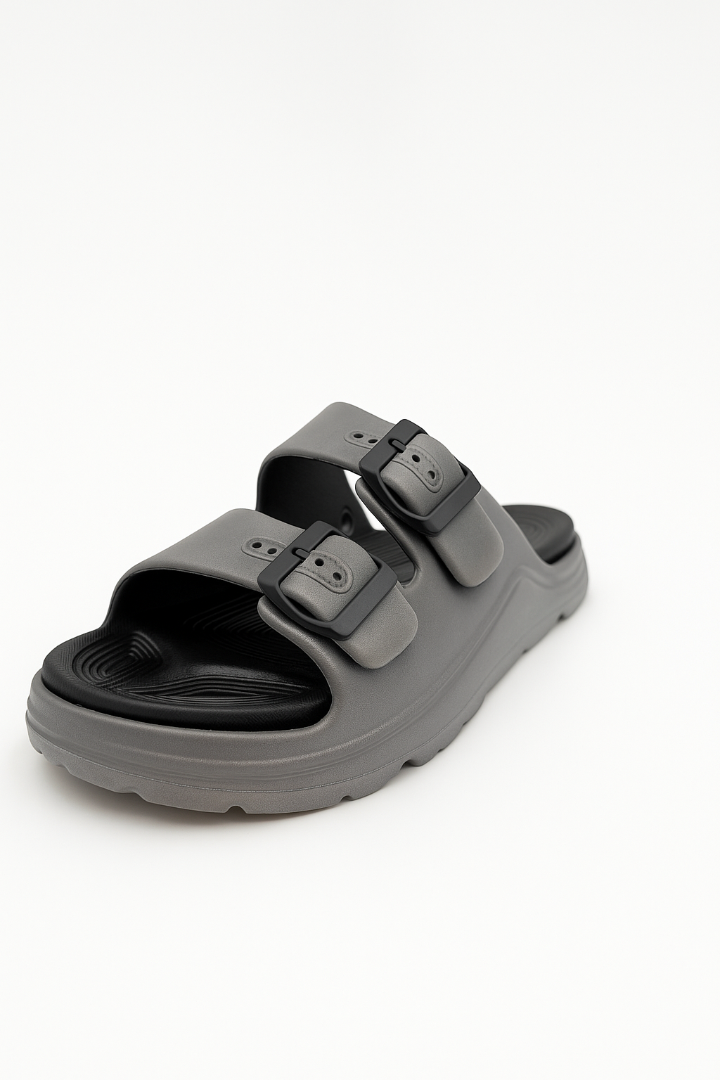 Stag Sandals for Men Smoke Grey