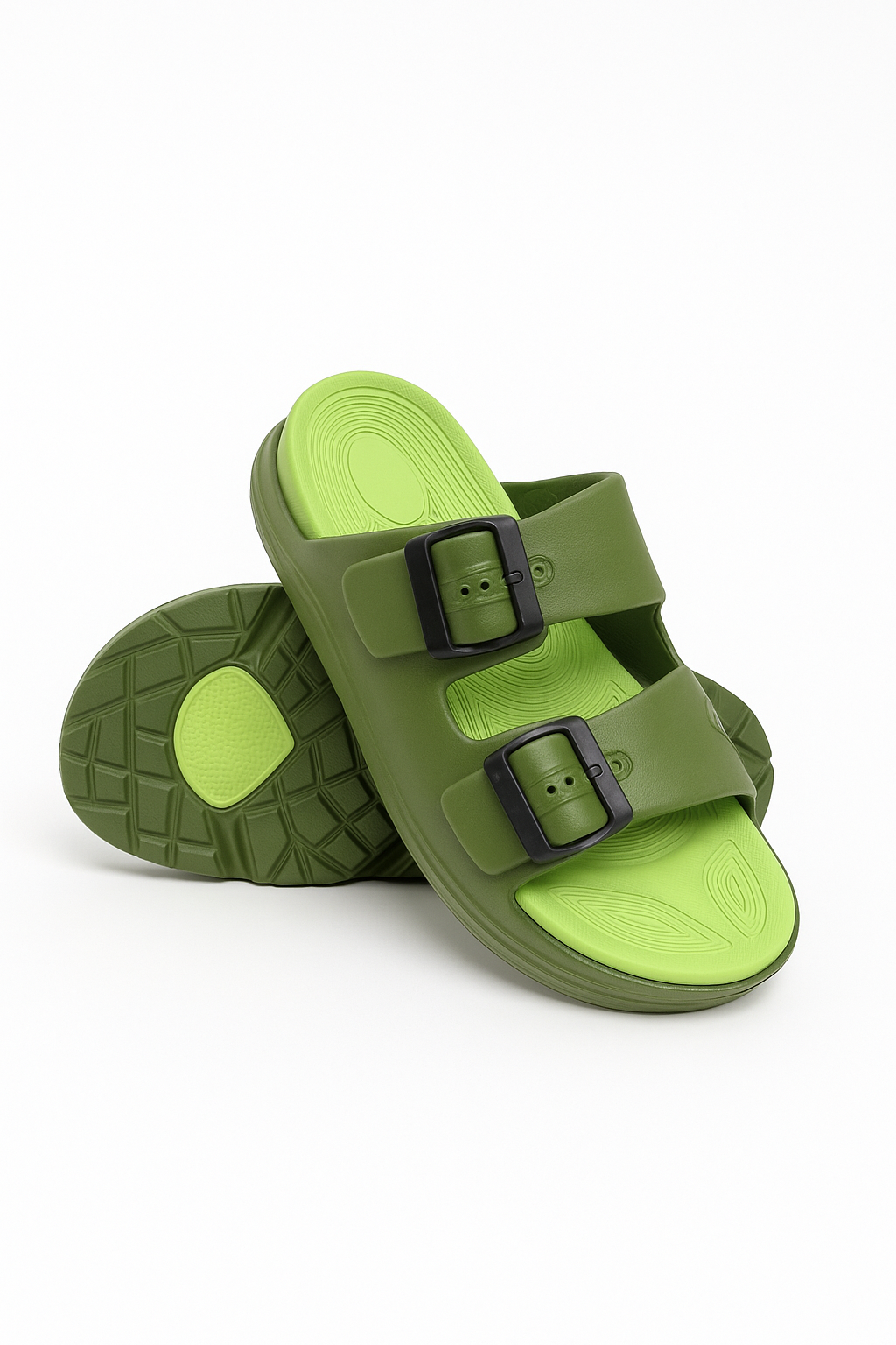 Stag Sandals for Men Olive
