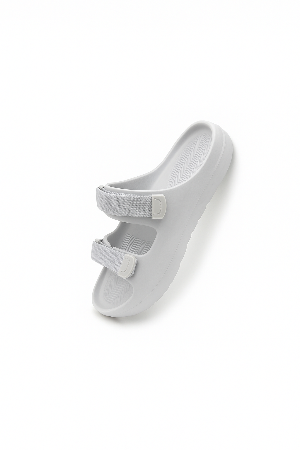 Twin Double Strap Sandals for Men Dove Grey