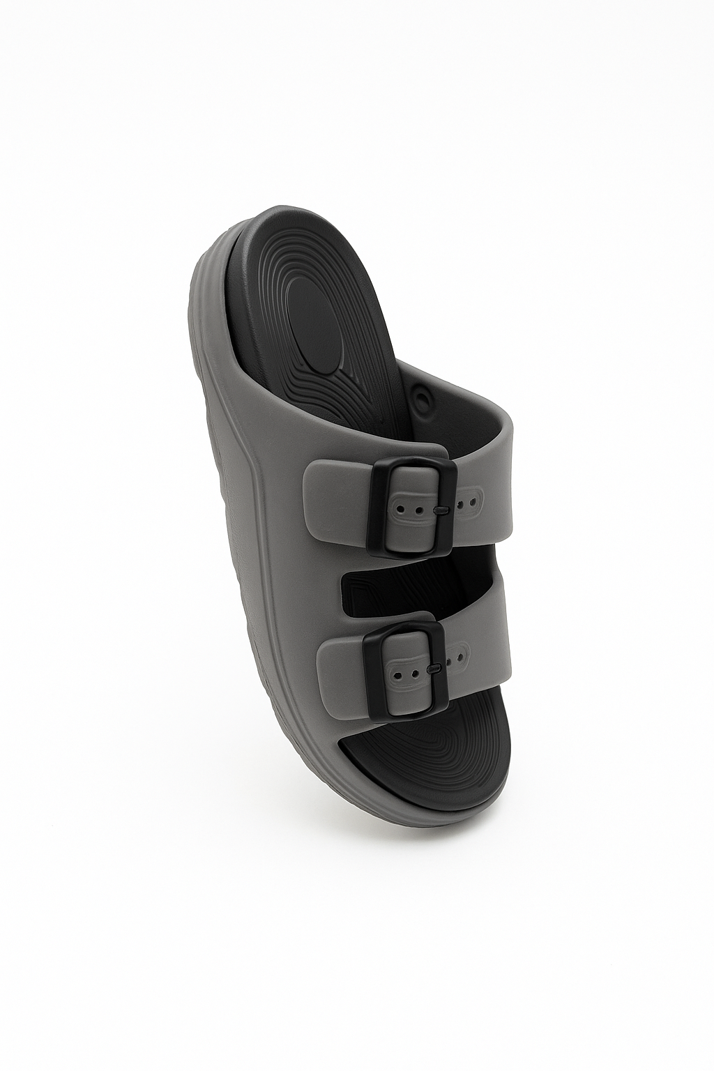 Stag Sandals for Men Smoke Grey