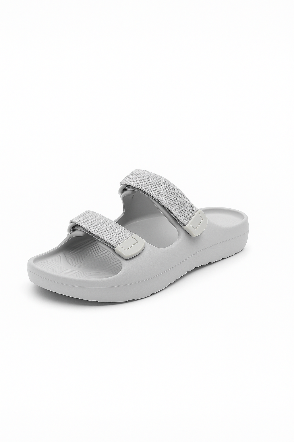 Twin Double Strap Sandals for Men Dove Grey