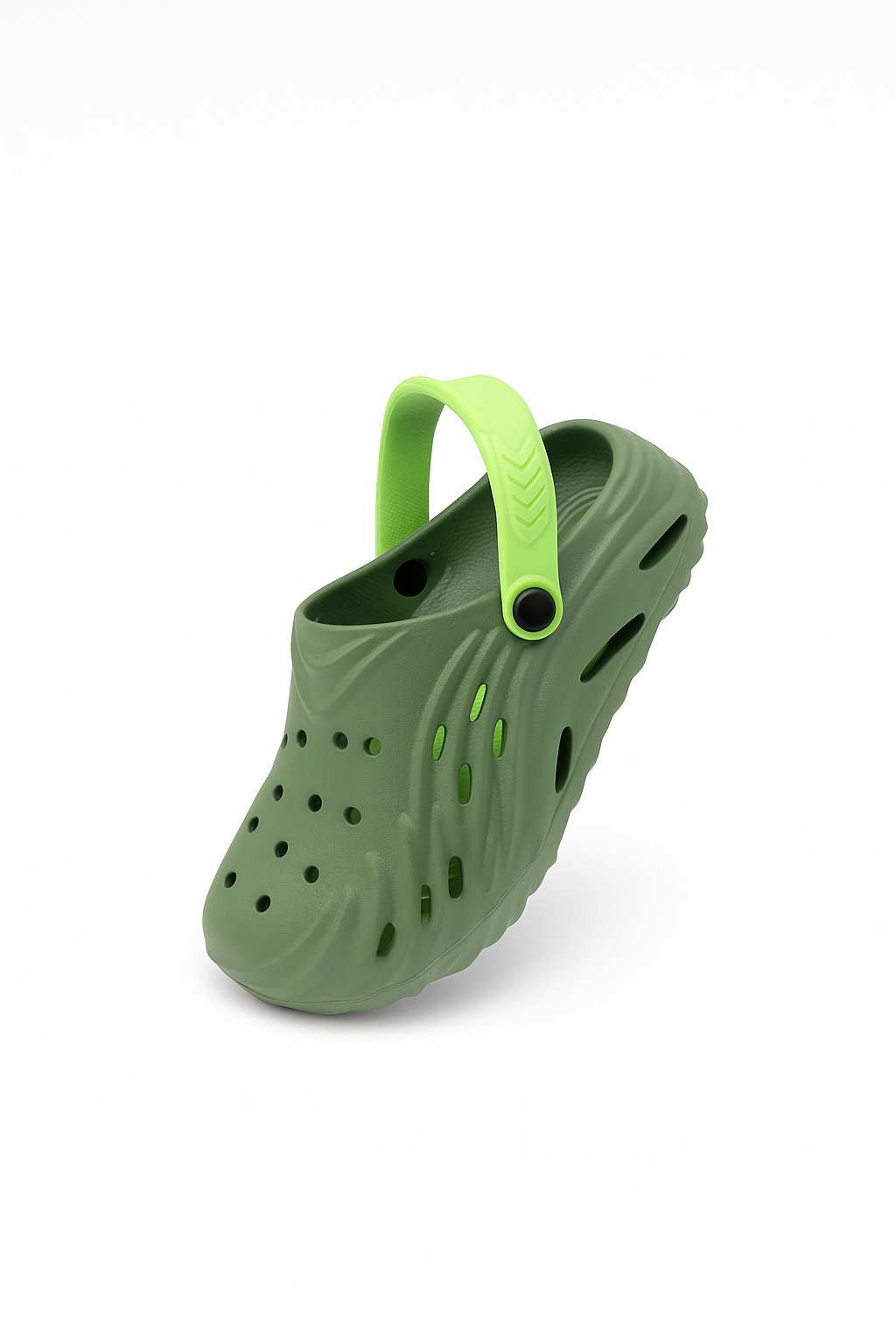 Wave Clogs for Men Olive