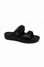 Twin Double Strap Sandals for Men Classic Black