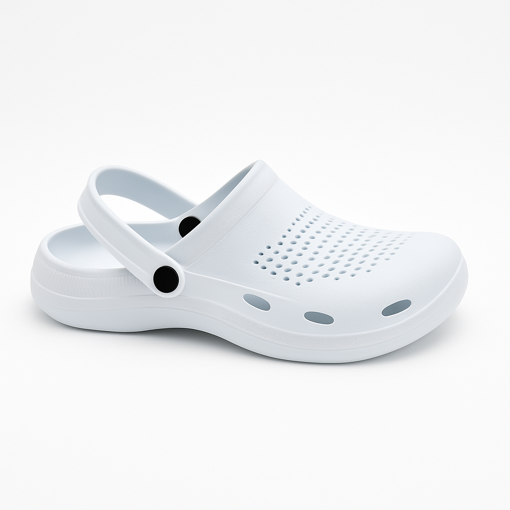 Classic Clogs for Men Pearl White